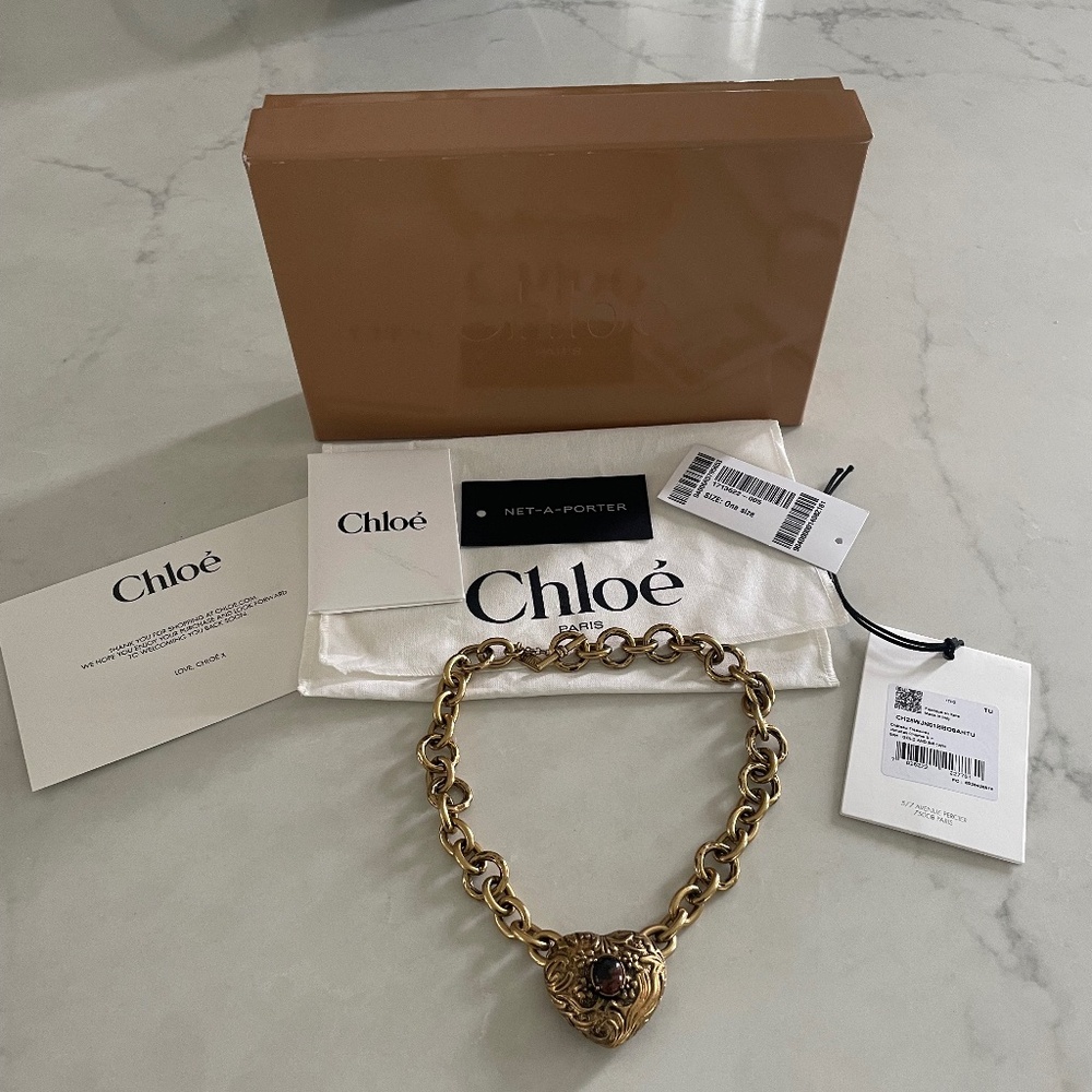 Chloe Chateau Treasures Heart Pendant Necklace